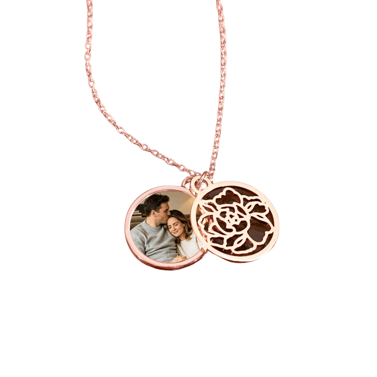 Custom Multi Photo Locket Necklace