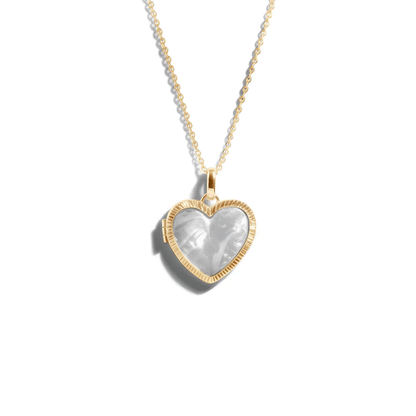 Custom Photo Heart Locket Necklace