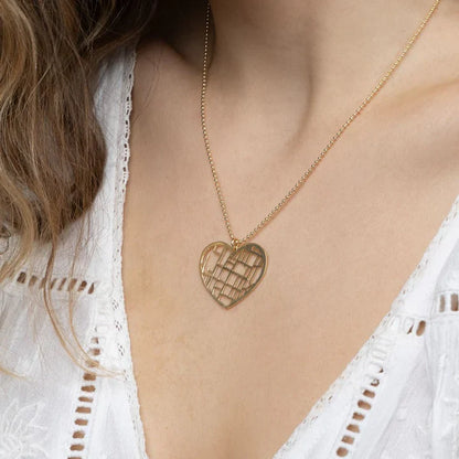 Custom Map Necklace