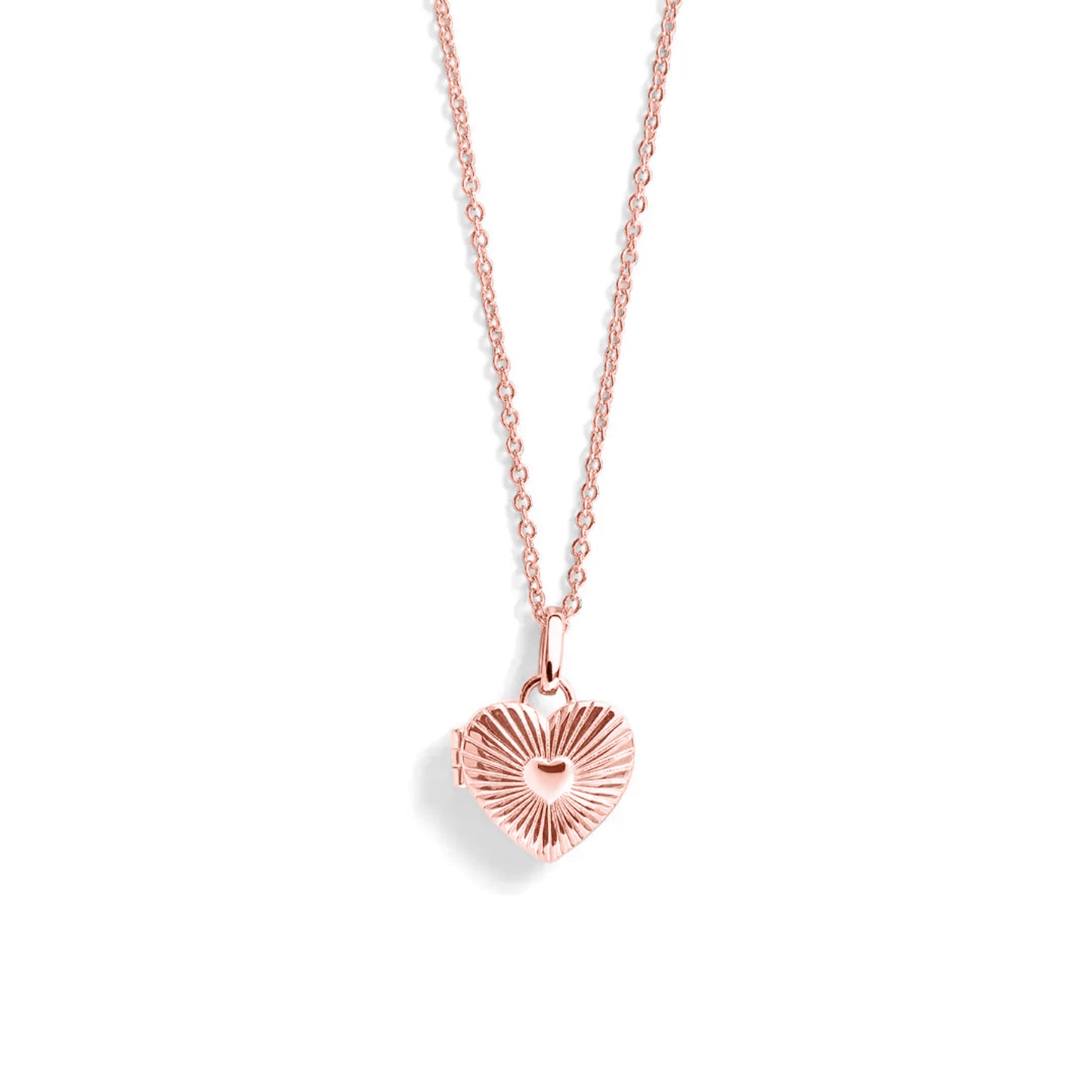 Custom Photo Heart Locket Necklace