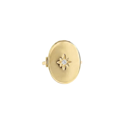 Custom Photo Locket Ring