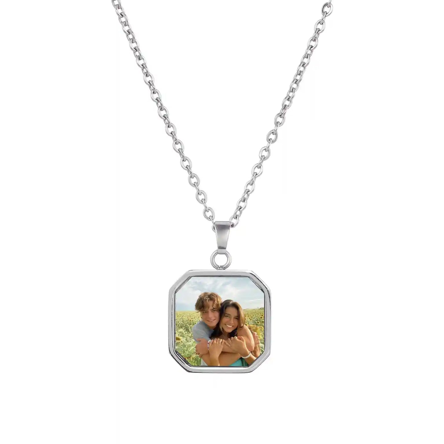 Custom Secret Photo Necklace