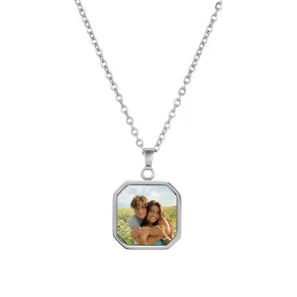 Custom Secret Photo Necklace