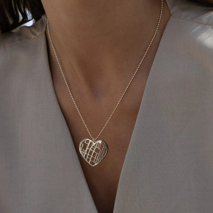 Custom Map Necklace