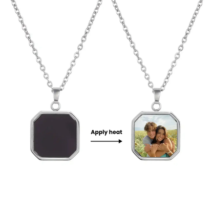Custom Secret Photo Necklace