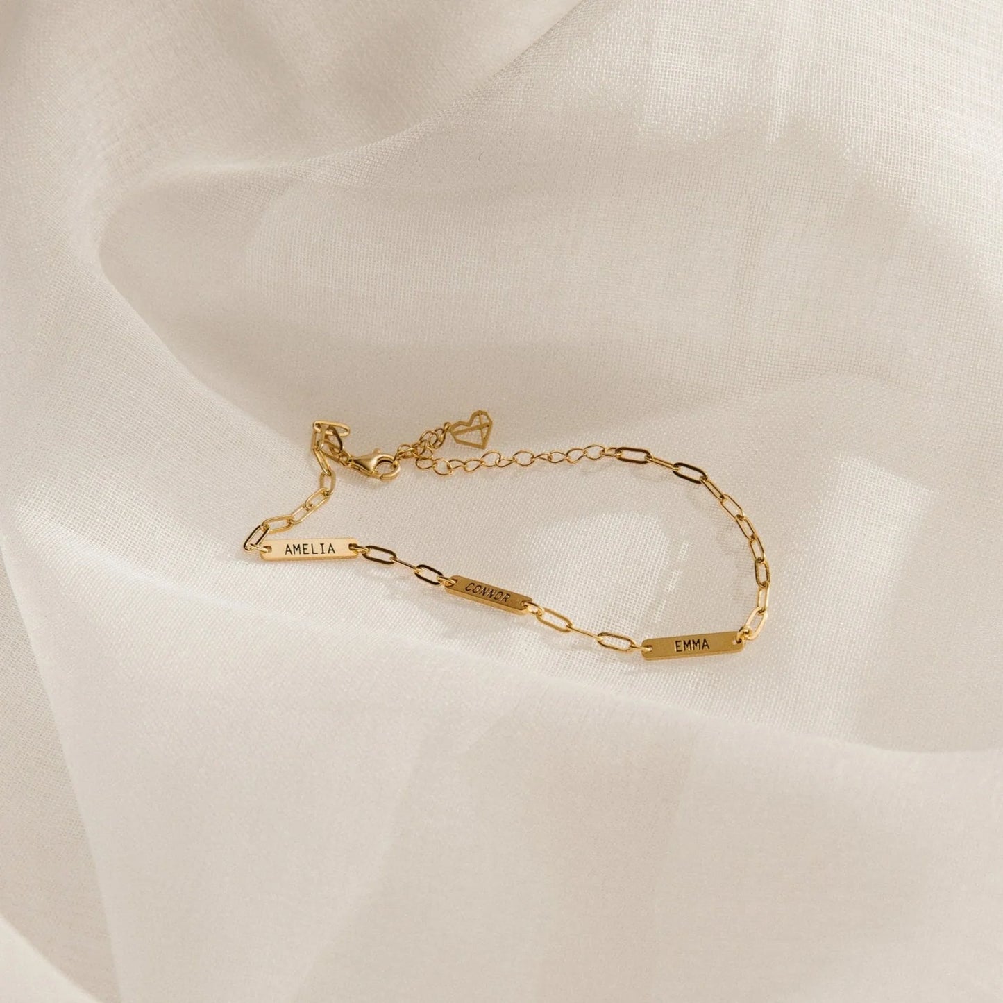Custom Name Bar Bracelet