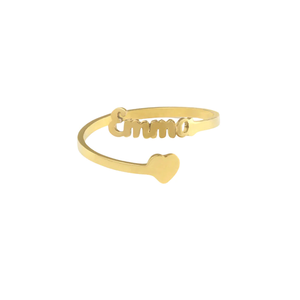 Custom Name Ring