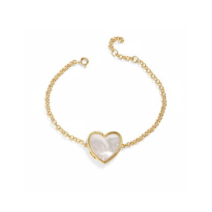 Custom Photo Heart Locket Bracelet